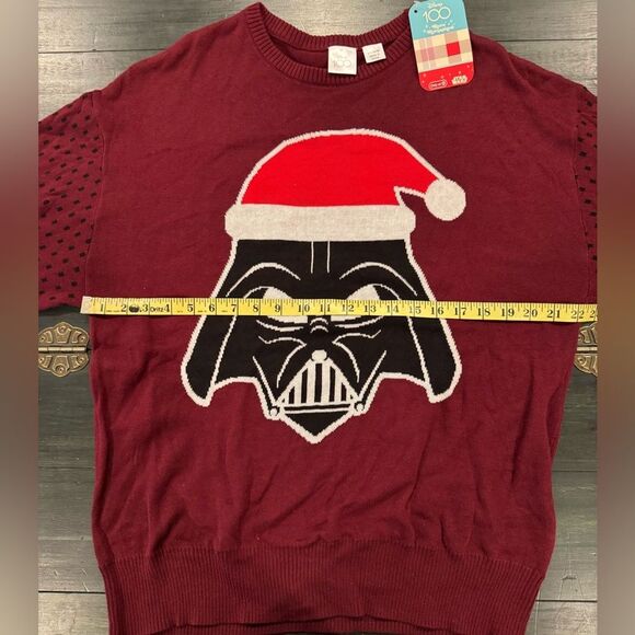Star Wars Darth Vader Ugly Christmas Sweater Size Medium NEW - Picture 7 of 8